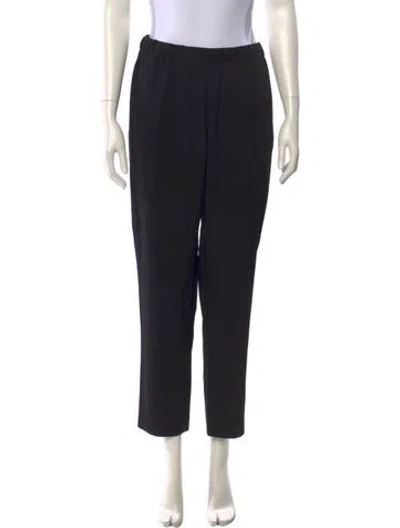 Pre-owned Dries Van Noten Straight Leg Pants In Black