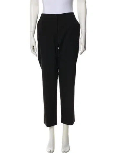 Pre-owned Dries Van Noten Straight Leg Pants In Black