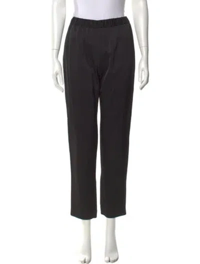 Pre-owned Dries Van Noten Straight Leg Pants In Black
