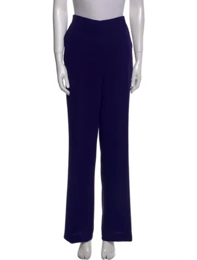 Pre-owned Dries Van Noten Straight Leg Pants In Blue