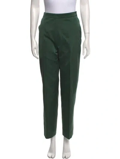 Pre-owned Dries Van Noten Straight Leg Pants In Green