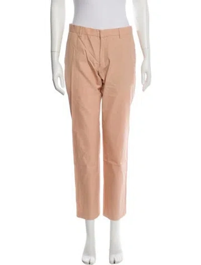 Pre-owned Dries Van Noten Straight Leg Pants In Neutral