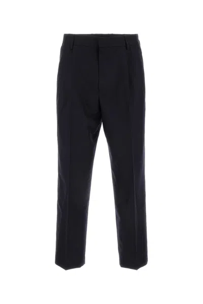 DRIES VAN NOTEN DRIES VAN NOTEN STRAIGHT LEG TAILORED TROUSERS