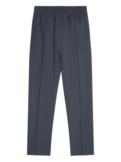 Dries Van Noten Straight-leg Track Pants In Gray