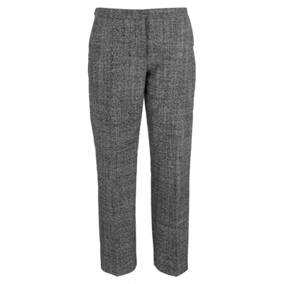 Dries Van Noten Straight-leg Trousers In Grey Wool