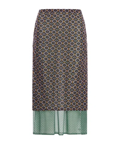 DRIES VAN NOTEN STRAIGHT SKIRT