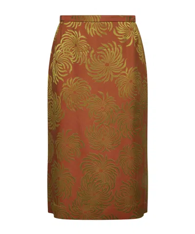 DRIES VAN NOTEN STRAIGHT SKIRT