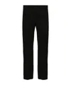 Dries Van Noten Straight Slacks In Black
