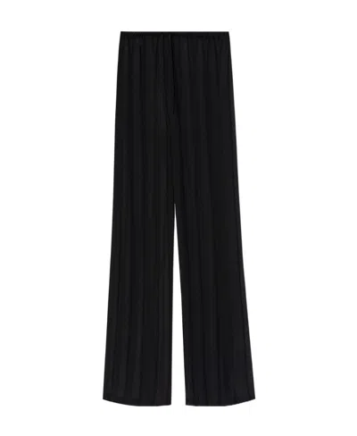 Dries Van Noten Straight Trousers In Black