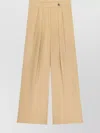 Dries Van Noten Straight Wide-leg Trousers Belt Loops