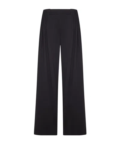 Dries Van Noten Straight-leg Casual Trousers In Black