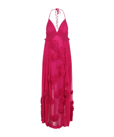 Dries Van Noten Strappy Dress In Red