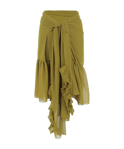 DRIES VAN NOTEN STRAPPY SKIRT