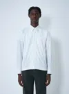Dries Van Noten Stripe Button-down Shirt In White