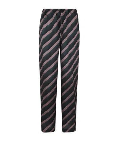DRIES VAN NOTEN STRIPE DETAIL TRACK PANTS