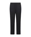 Dries Van Noten Stripe Detailed Straight Leg Pants In Gray