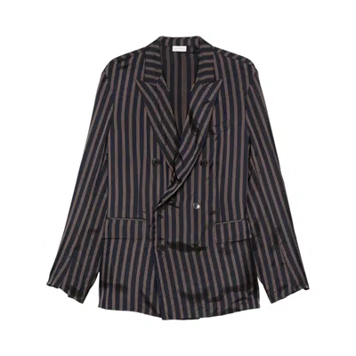 Pre-owned Dries Van Noten Stripe Jacket 'navy' | Blue | Men's Size 48