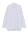 Dries Van Noten Stripe Pattern Shirt In White