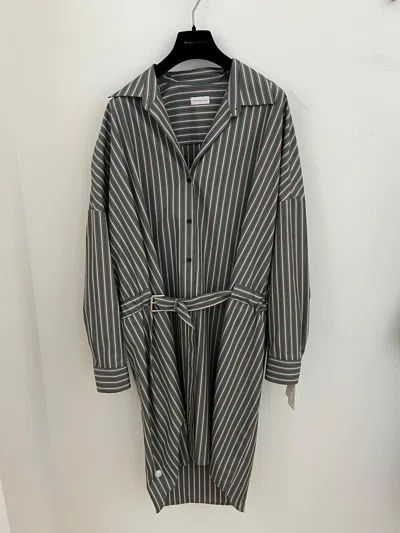 Dries Van Noten Striped Dress In Multi