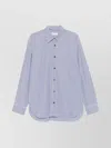 Dries Van Noten Croomd Shirt In Blue