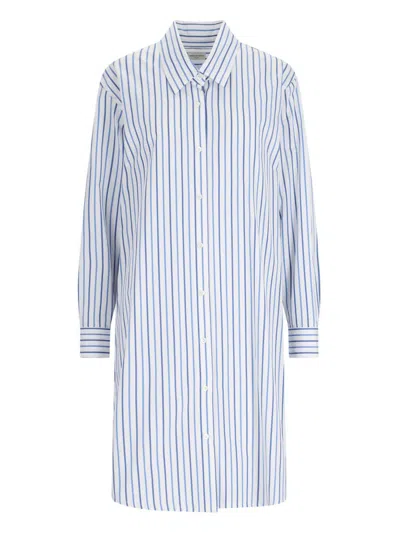 DRIES VAN NOTEN DRIES VAN NOTEN STRIPED SHIRT DRESS