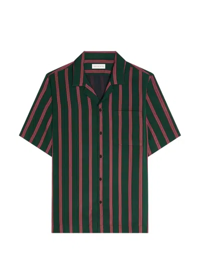 Dries Van Noten Short-sleeved Shirt In Green