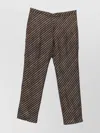 Dries Van Noten Palola Wool Striped Trousers Clothing In Black