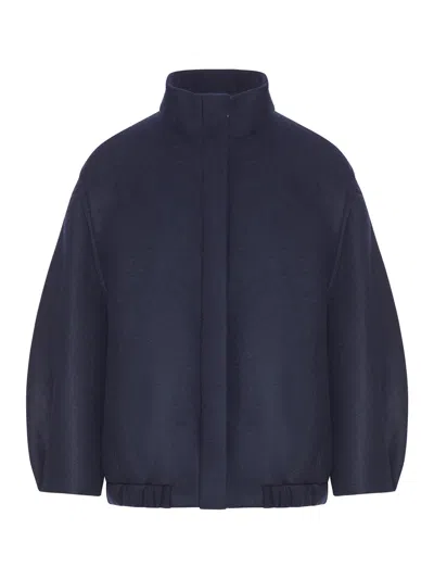 Dries Van Noten Structured Wool Jacket In Blue
