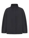 Dries Van Noten Structured Wool Jacket In Gray