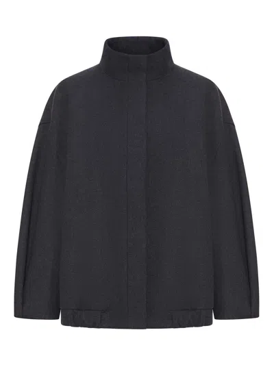 Dries Van Noten Structured Wool Jacket In Gray