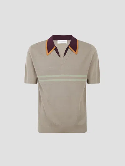Dries Van Noten Stylish Mini Polo In Cam