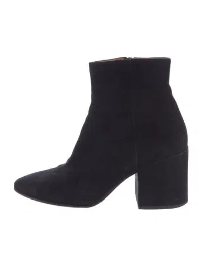 Pre-owned Dries Van Noten Suede Boots In Black