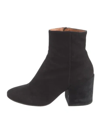 Pre-owned Dries Van Noten Suede Boots In Black