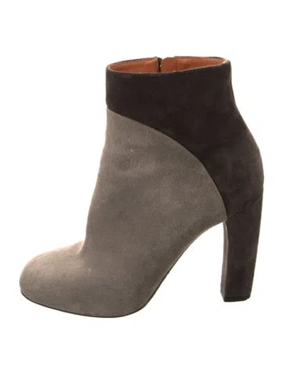 Pre-owned Dries Van Noten Suede Boots In Multi