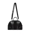 Dries Van Noten Suede Duffle Bag In Black