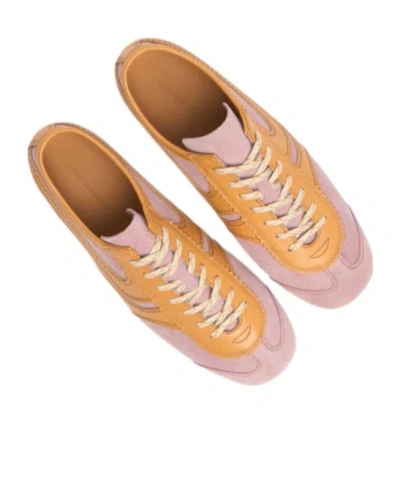 Dries Van Noten Suede Low Top Sneakers In Brown