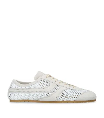 DRIES VAN NOTEN SUEDE LOW-TOP SNEAKERS