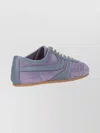 Dries Van Noten Low-profile Sneakers With Suede And Leather Accents In Blue