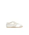 Dries Van Noten Suede-panelled Sneakers In Gray