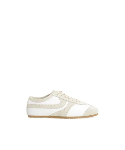 DRIES VAN NOTEN SUEDE-PANELLED SNEAKERS