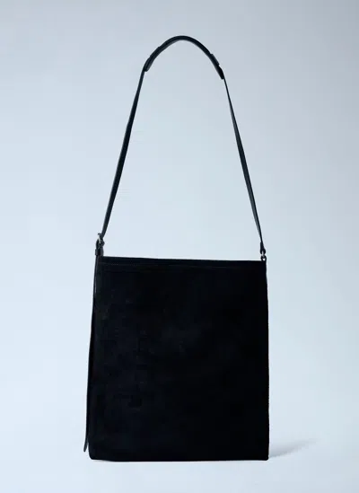 DRIES VAN NOTEN SUEDE SHOULDER BAG