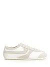 Dries Van Noten Suede-trimmed Leather Sneakers Shoes