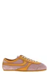 Dries Van Noten Leather-trimmed Suede Sneakers