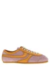 Dries Van Noten Suede Sneakers Multicolor In Multi