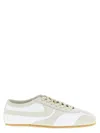 Dries Van Noten Leather And Suede Low Profile Sneakers In Multi