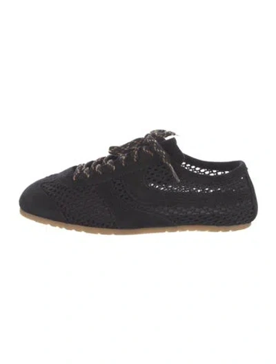 Pre-owned Dries Van Noten Suede Sneakers In Blue