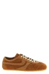 Dries Van Noten Women Beige Low-top Sneakers With Two-tone Lace-up In Suede Woman In Brown