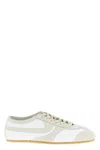 Dries Van Noten Leather And Suede Low Profile Sneakers In Multi