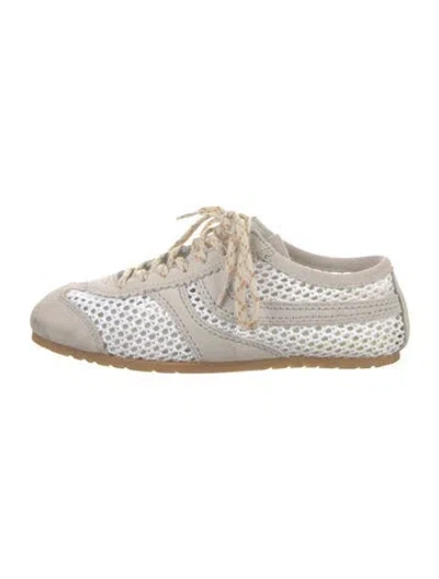 Pre-owned Dries Van Noten Suede Sneakers In Multi