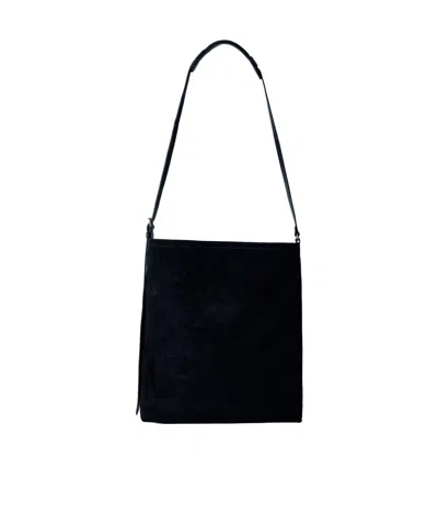 DRIES VAN NOTEN SUEDE TOTE BAG
